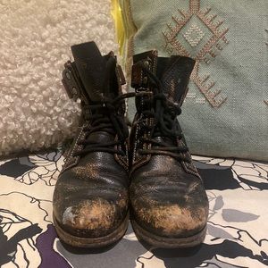 Fly London Black Ankle Boots